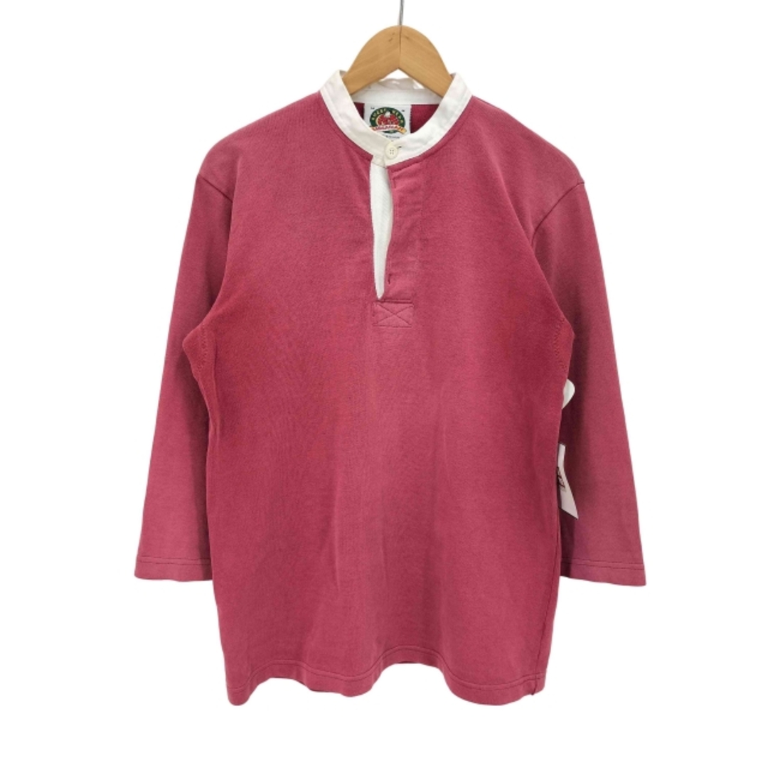 Barbarian - BARBARIAN(バーバリアン) 7分袖 ブランク ラガーシャツ