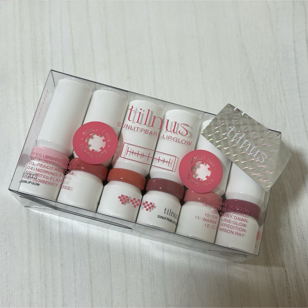 NiziU - 【新品未使用】ティルナス サンリットパール リップグロウ 12