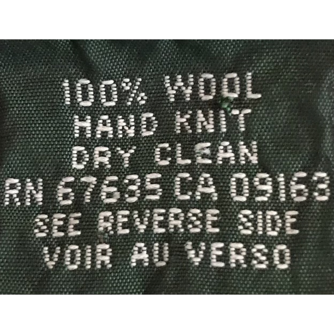 極上のナバホ柄 肉厚 90's ラルフローレン カントリー ニット ガウン S