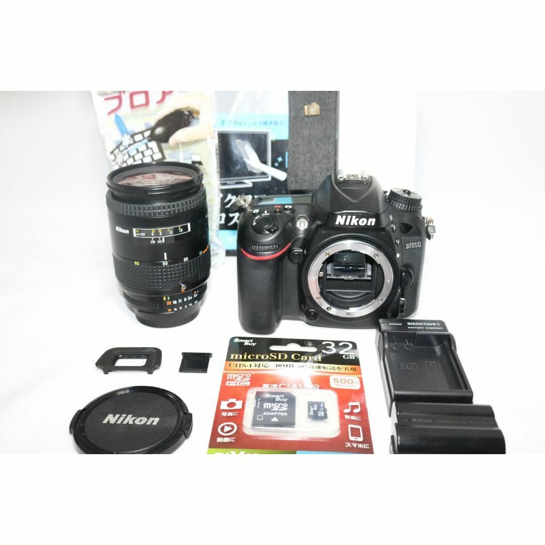 高機能 ハイアマ⭐Nikon D7200 本格機⭐一眼レフ 防塵防滴 高速連写の