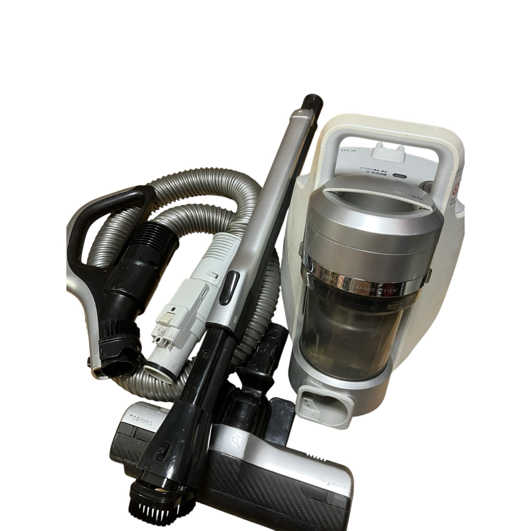 TOSHIBA 東芝 サイクロン掃除機 VC-S43 (W) 13年製 保証付きの通販 by