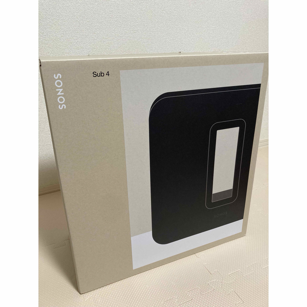 新品・未開封】Sonos Sub 4 ブラック ソノス 未使用の通販 by