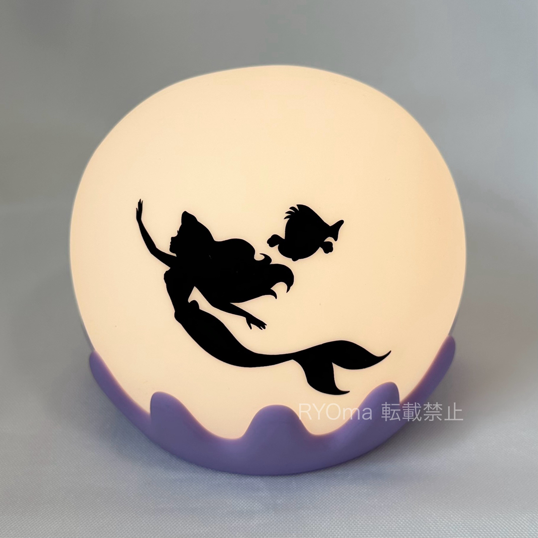 ディズニー アリエル ルームランプ Disney - <新品>アリエル&フランダー ルームライト ディズニーストアの