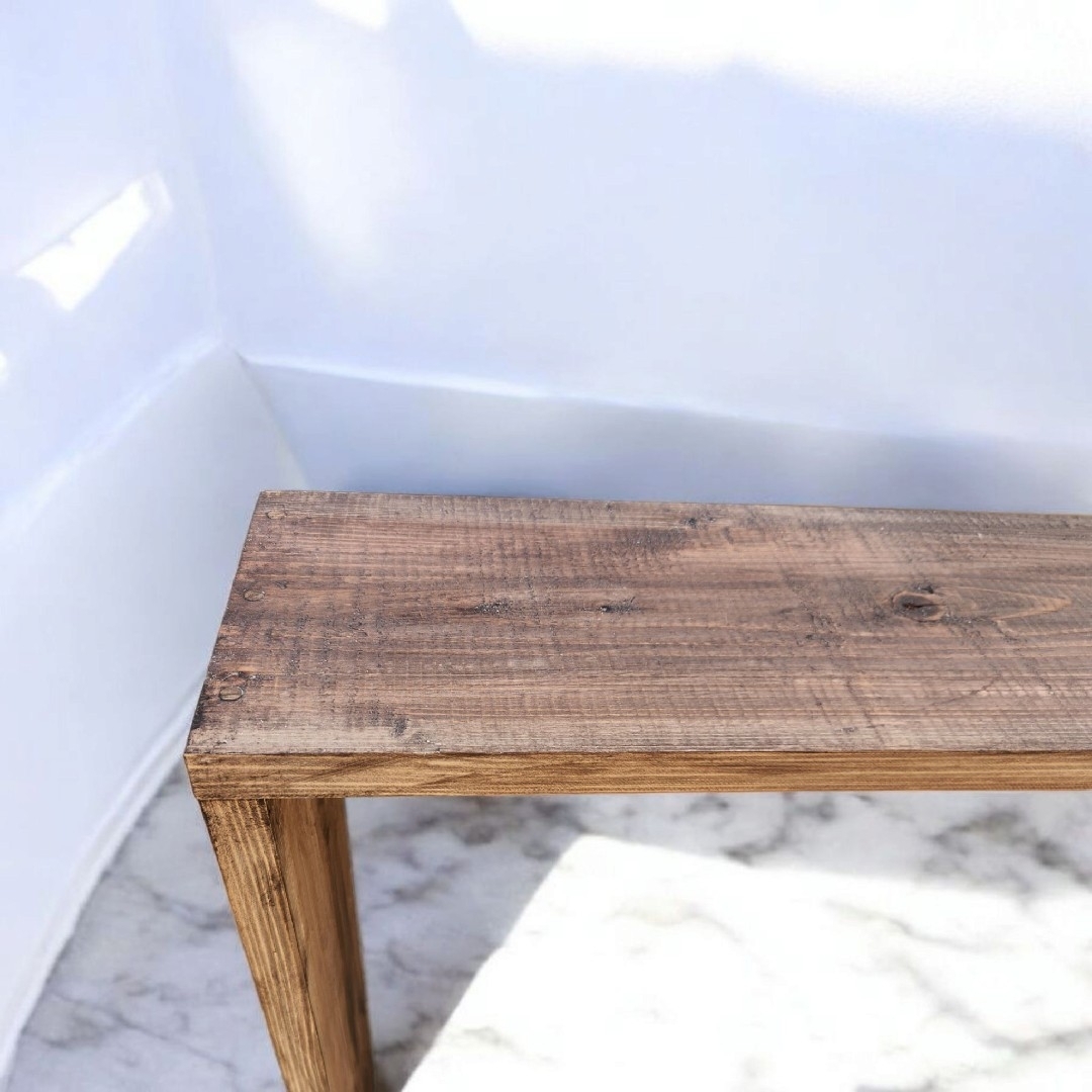 W80タイプ 新生活を彩る/古材風/カウンターテーブル/ サイドテーブル