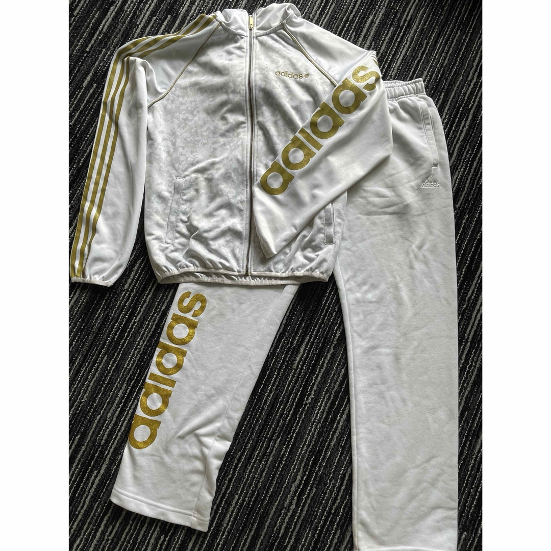 adidas - adidas アディダス ジャージ 上下 セットアップ 白金