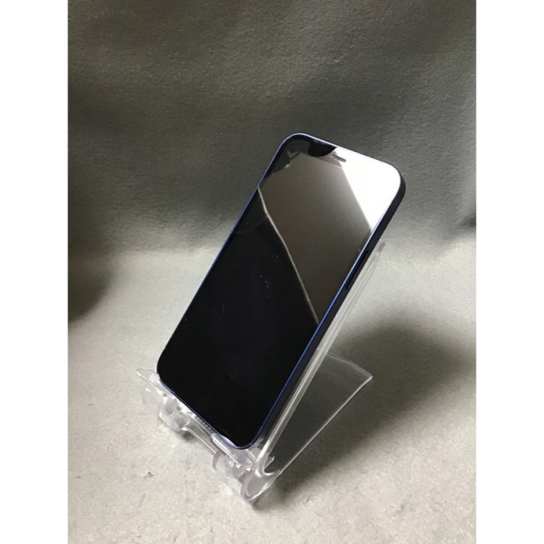 iPhone - 美品中古 SIMフリー iPhone12 mini 128GB ブルー色の通販 by