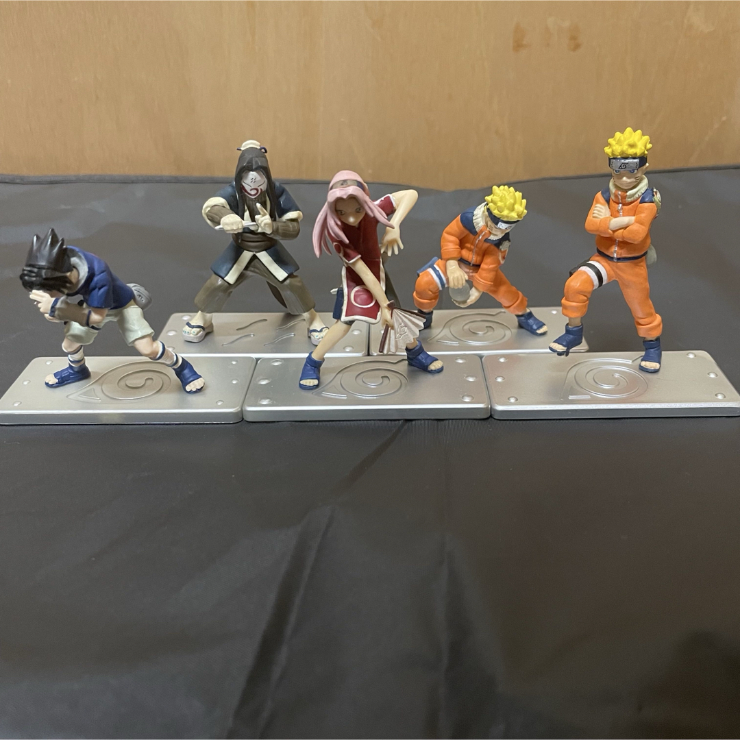 NARUTO-ナルト- 忍形集ミニフィギュア5体セットサスケ サクラ ハクの