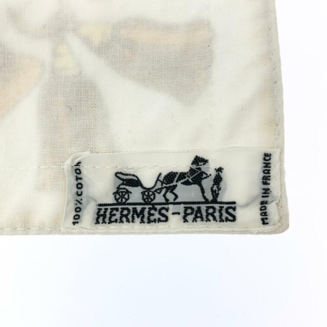 HERMES - HERMES エルメス ランチョンマット キャンバス ホワイト