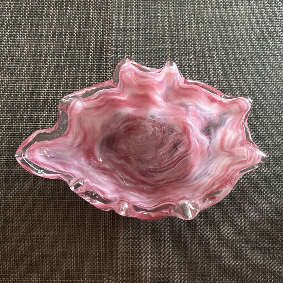 IWATA - IWATA GLASS 岩田ガラス 花瓶 花器 インテリア置物 マーブル