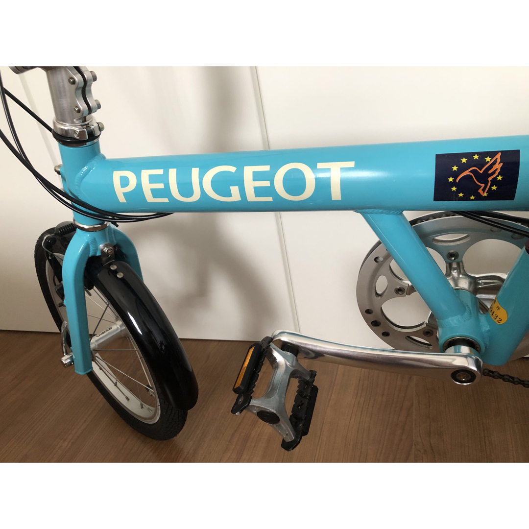 Peugeot - プジョーコリブリ自転車 16インチ ブルー スカイブルーの