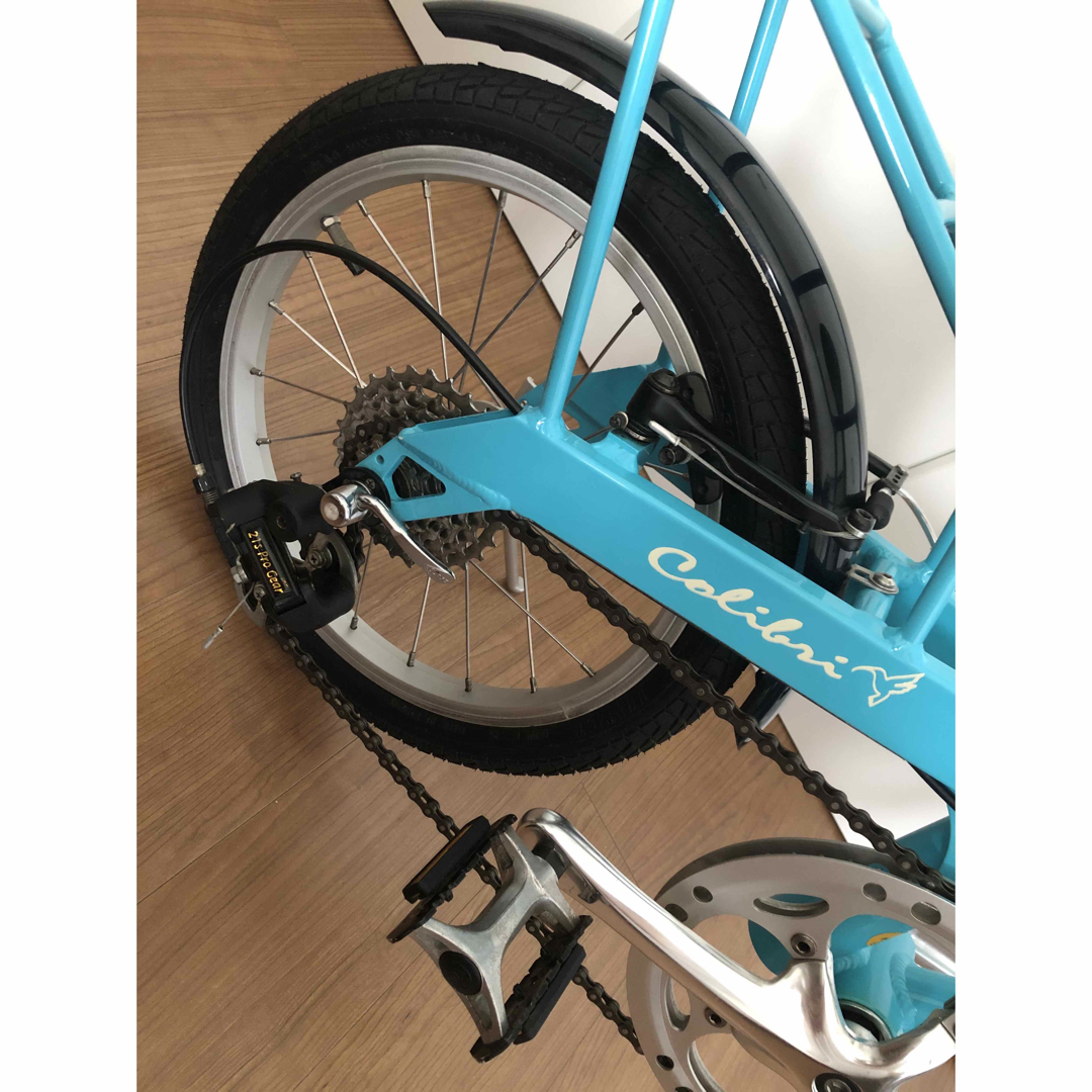 Peugeot - プジョーコリブリ自転車 16インチ ブルー スカイブルーの