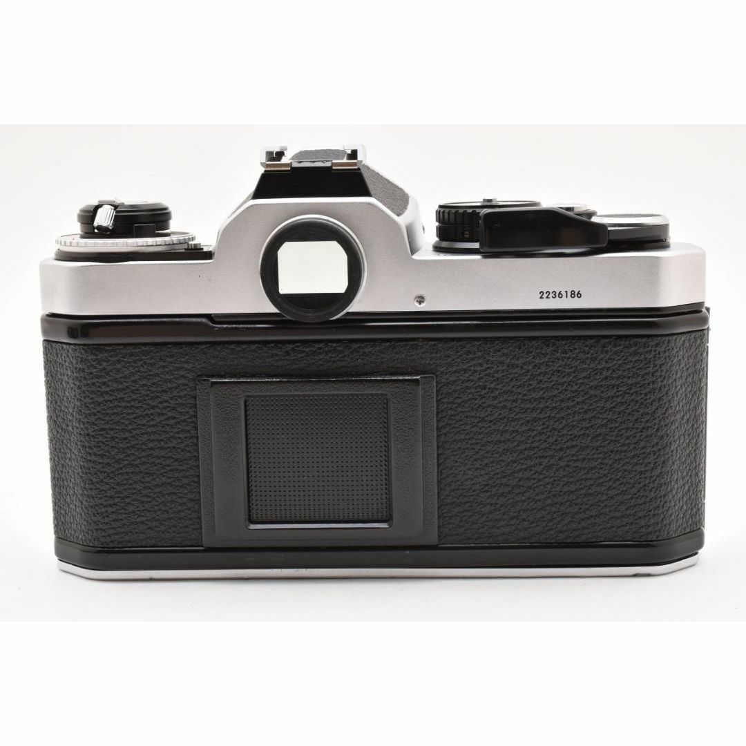 超美品 NIKON FE2 シルバー フィルムカメラ モルト新品交換済 M363