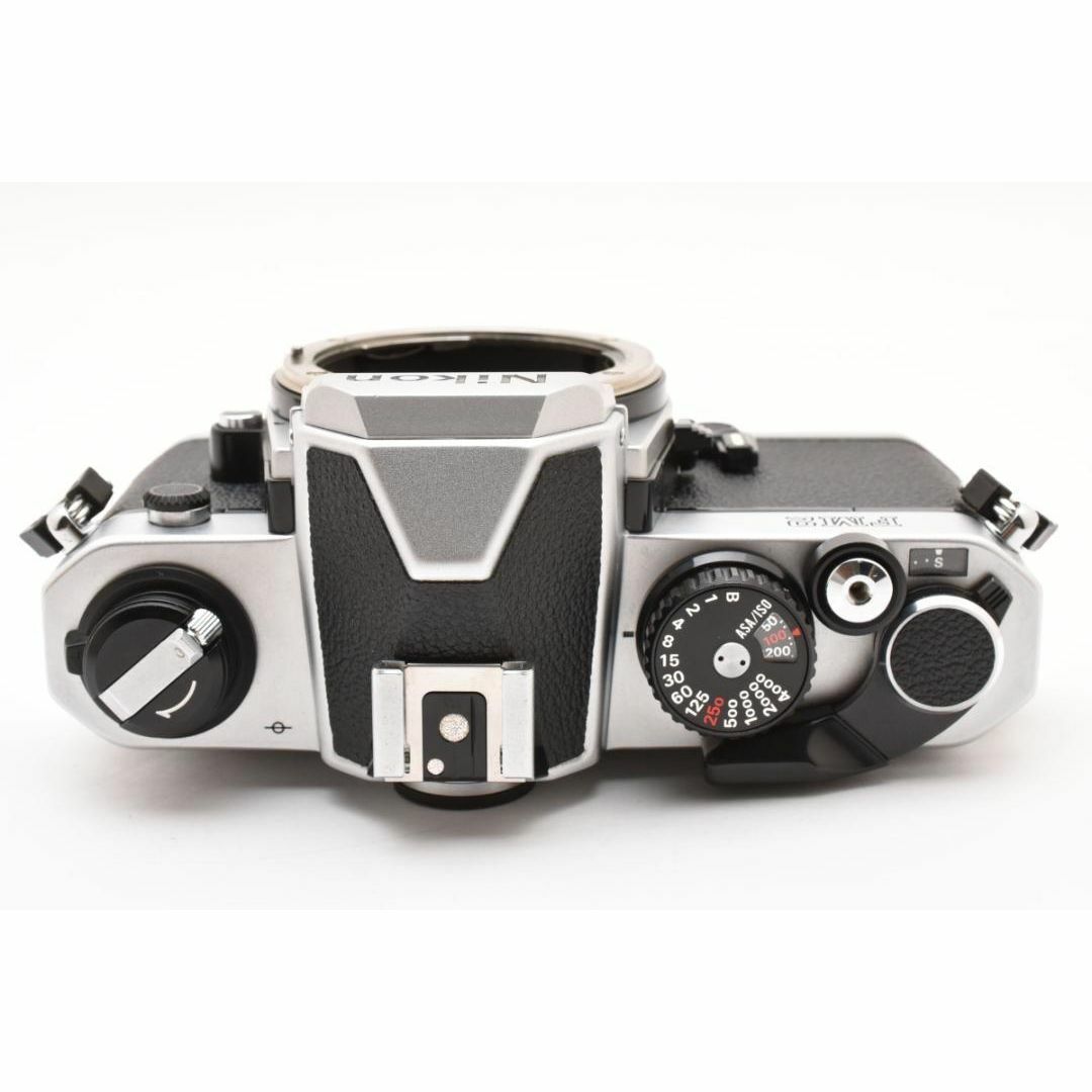 超美品 ニコン New FM2 シルバー フィルム モルト新品交換済 M632の