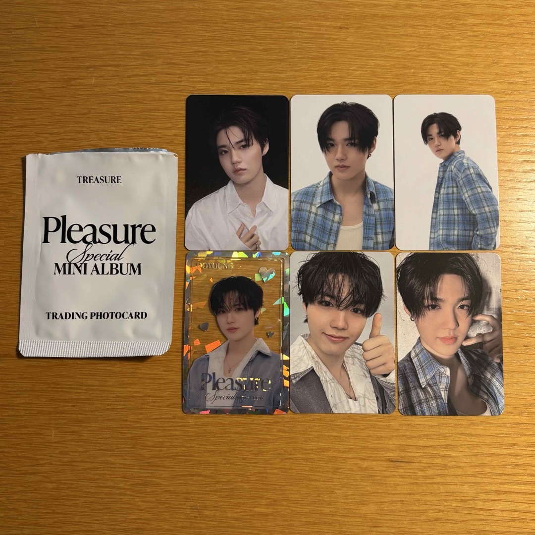TREASURE - TREASURE Pleasure ポップアップ トレカ コンプ ドヨンの