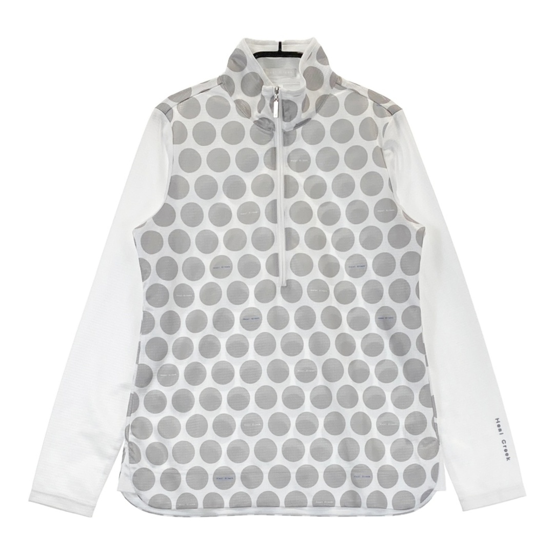 サイズ：40 HEAL CREEK ヒールクリーク ハーフジップ 長袖Tシャツ