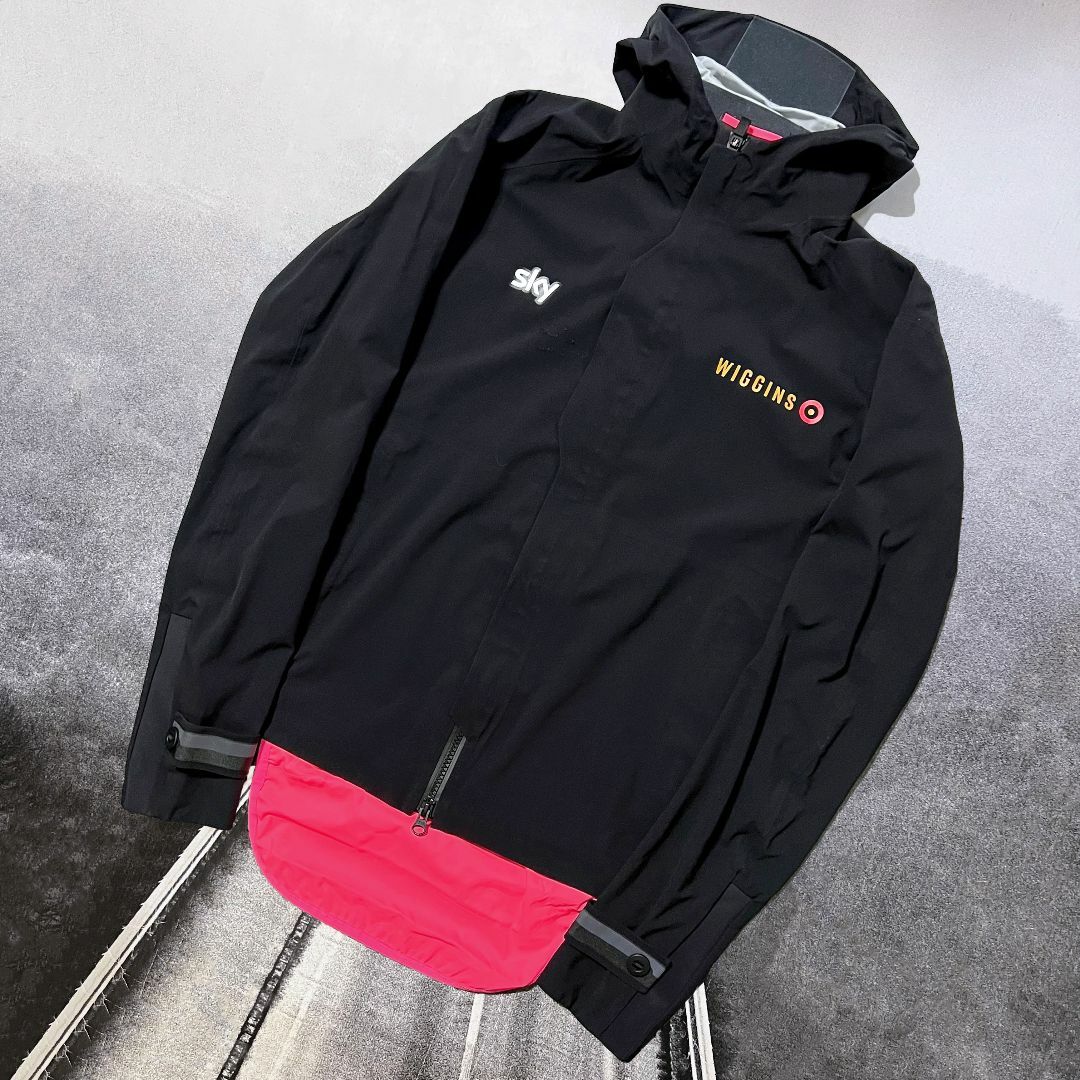 Rapha チームスカイ&ウィギンス フーデッド レイン ジャケット Sサイズ