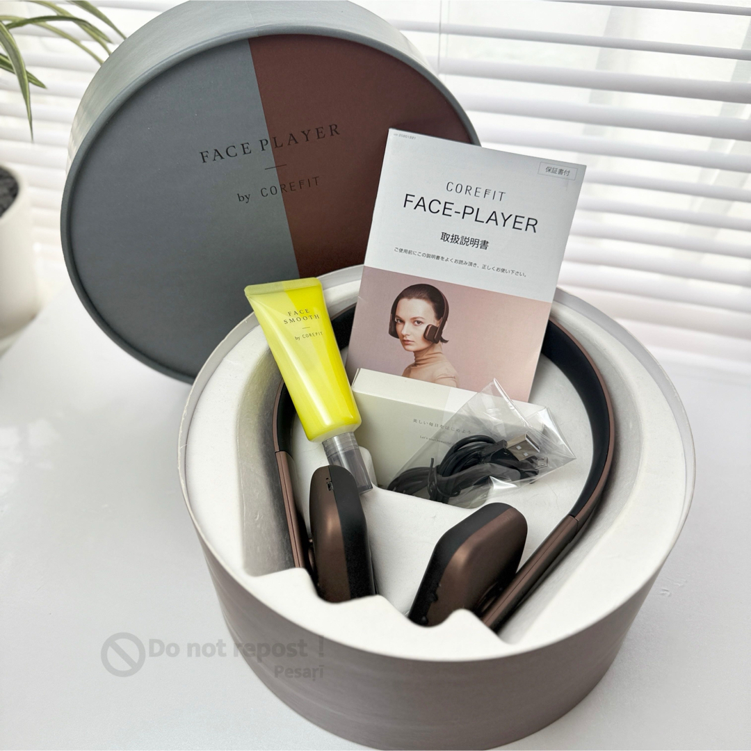 コアフィット フェイスプレイヤー EMS 専用ジェルシート3枚付 コア