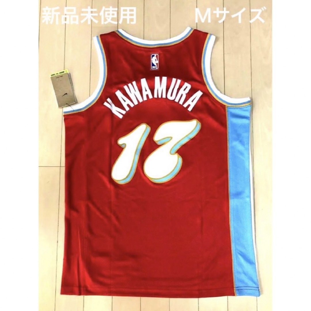 NBA 河村勇輝 グリズリーズ ユニフォーム ♯17 赤 レッド Mサイズの