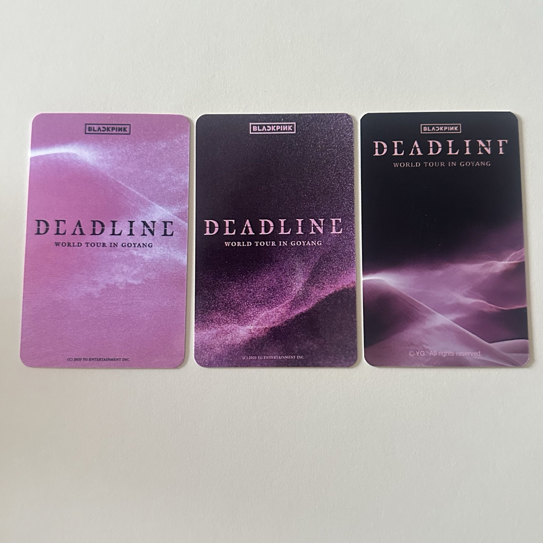 BLACKPINK - BLACKPINK リサ DEADLINE ソウルコン 特典トレカセットの