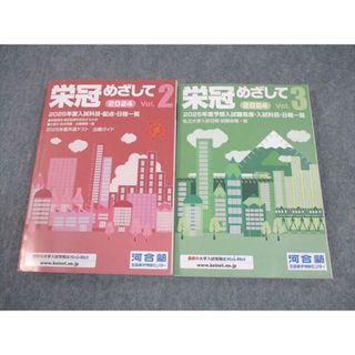 河合塾 2024 栄冠めざして Vol.2/3 2025年度入試科目・配点・日程一覧