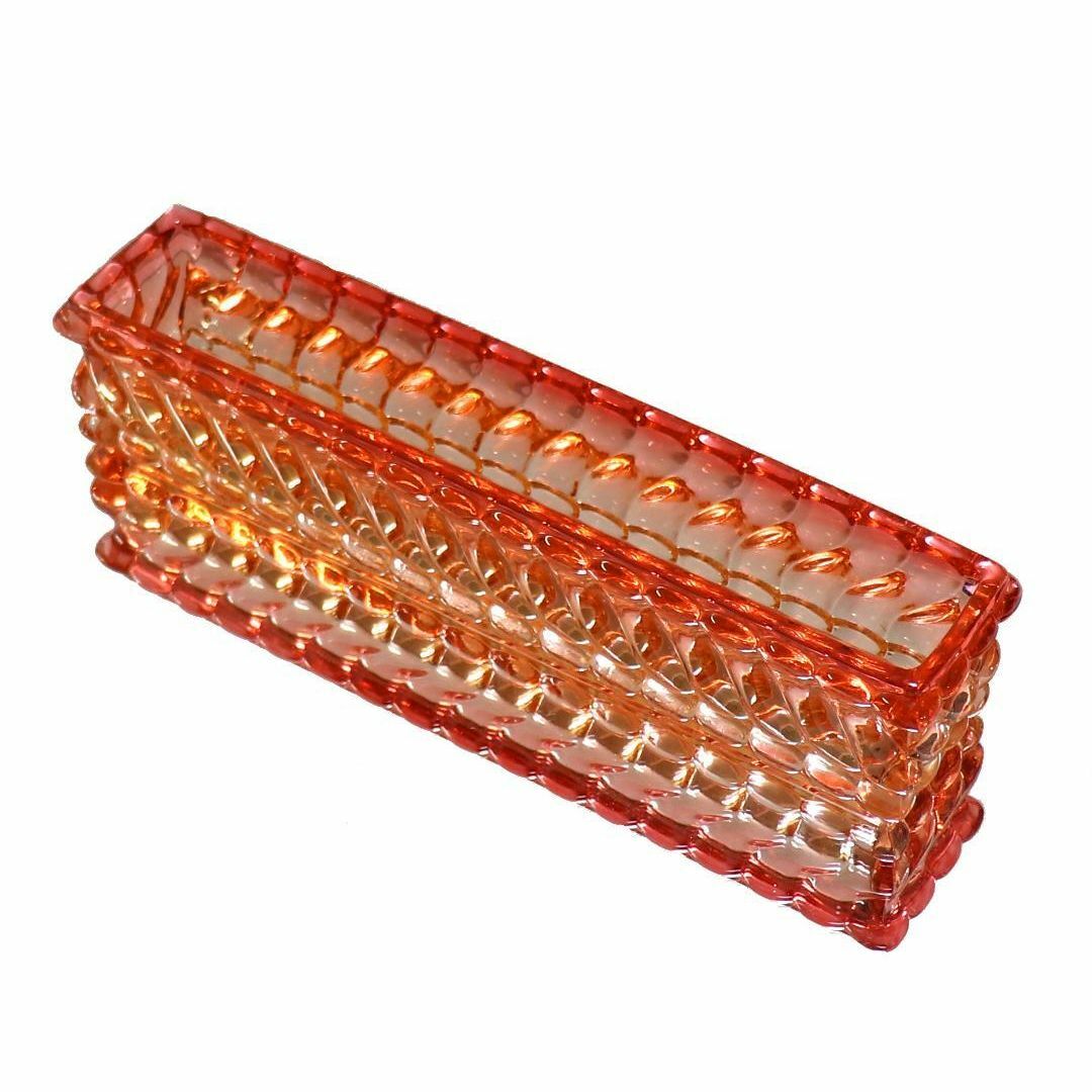 オールド・バカラ 1880年頃 稀少 バンブー ローズ 大型 センターピース