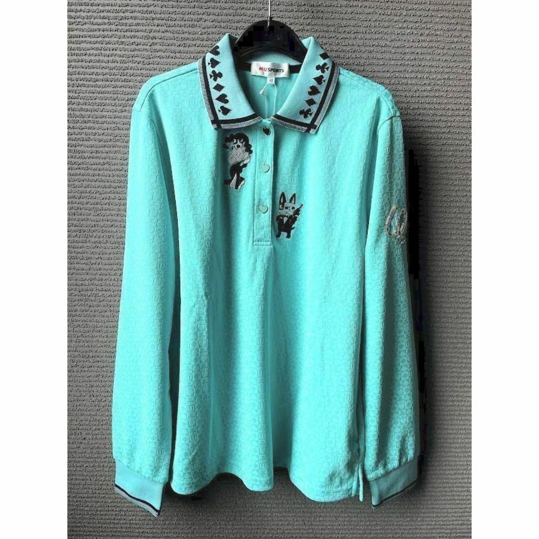 M・Uスポーツ - 新品】エム ユースポーツ 価格25300円 トランプ柄 長袖