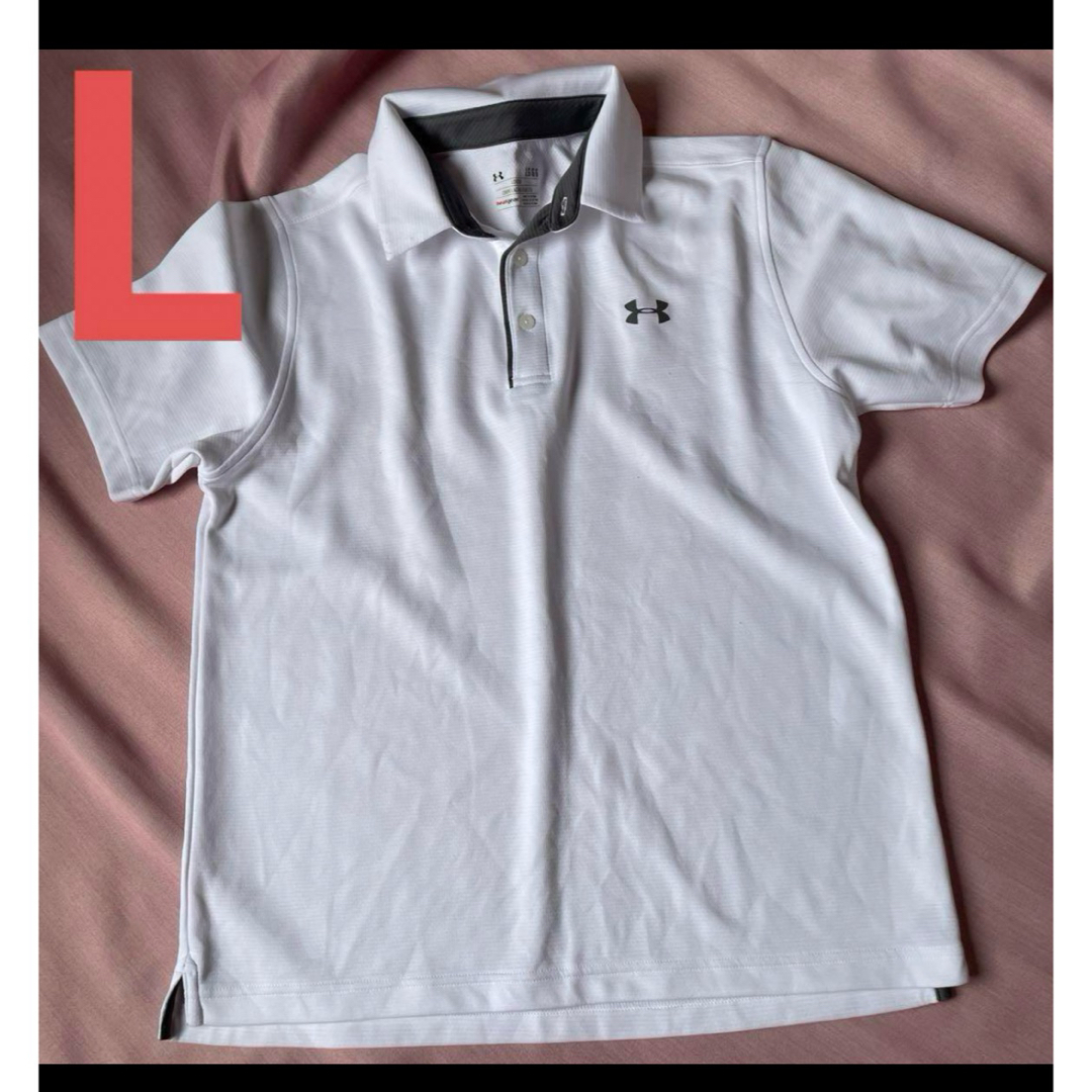 UNDER ARMOUR - アンダーアーマー ゴルフ メンズポロシャツ 超美品 L