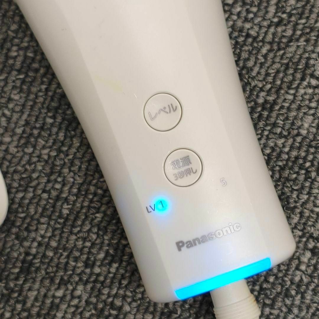Panasonic - ♥️ 動作品 Panasonic 脱毛器 ホワイト コード 脱毛器