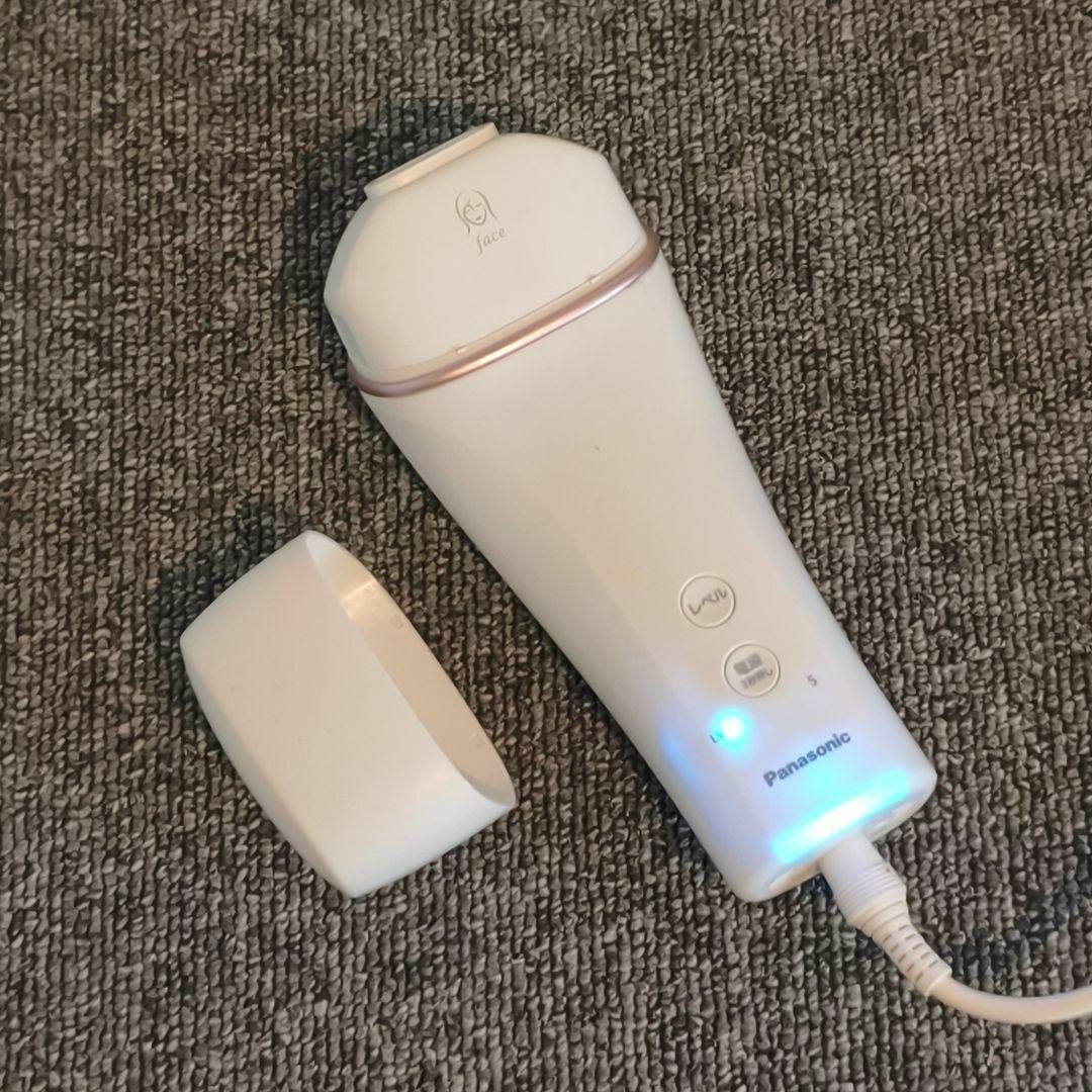 Panasonic - ♥️ 動作品 Panasonic 脱毛器 ホワイト コード 脱毛器