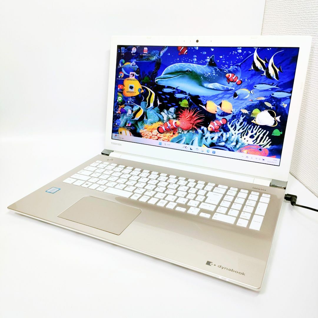 大容量1TB✨すぐ使える！ノートパソコン/dynabook/カメラ付/オフィス付