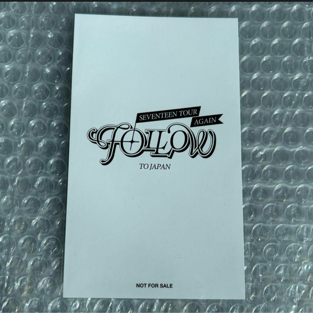 SEVENTEEN - SEVENTEEN FOLLOW AGAIN ポストカード コンプ ブルーレイ