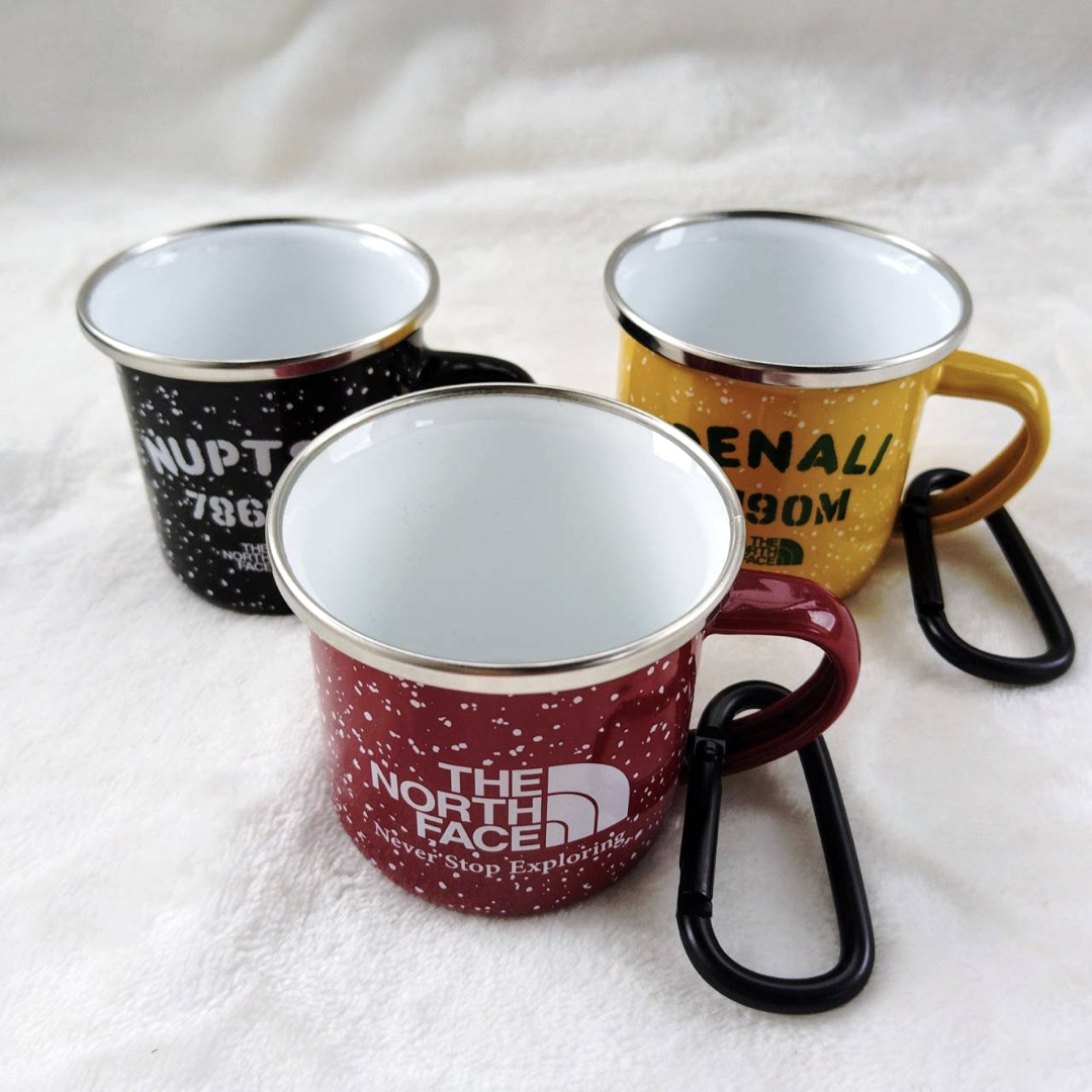 THE NORTH FACE - 韓国 THE NORTH FACE TNF ENAMEL CUP マグカップの