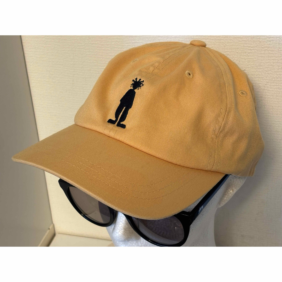 STUSSY - Stussy/キャップ/シャドーマン/帽子/イエロー/ビンテージ