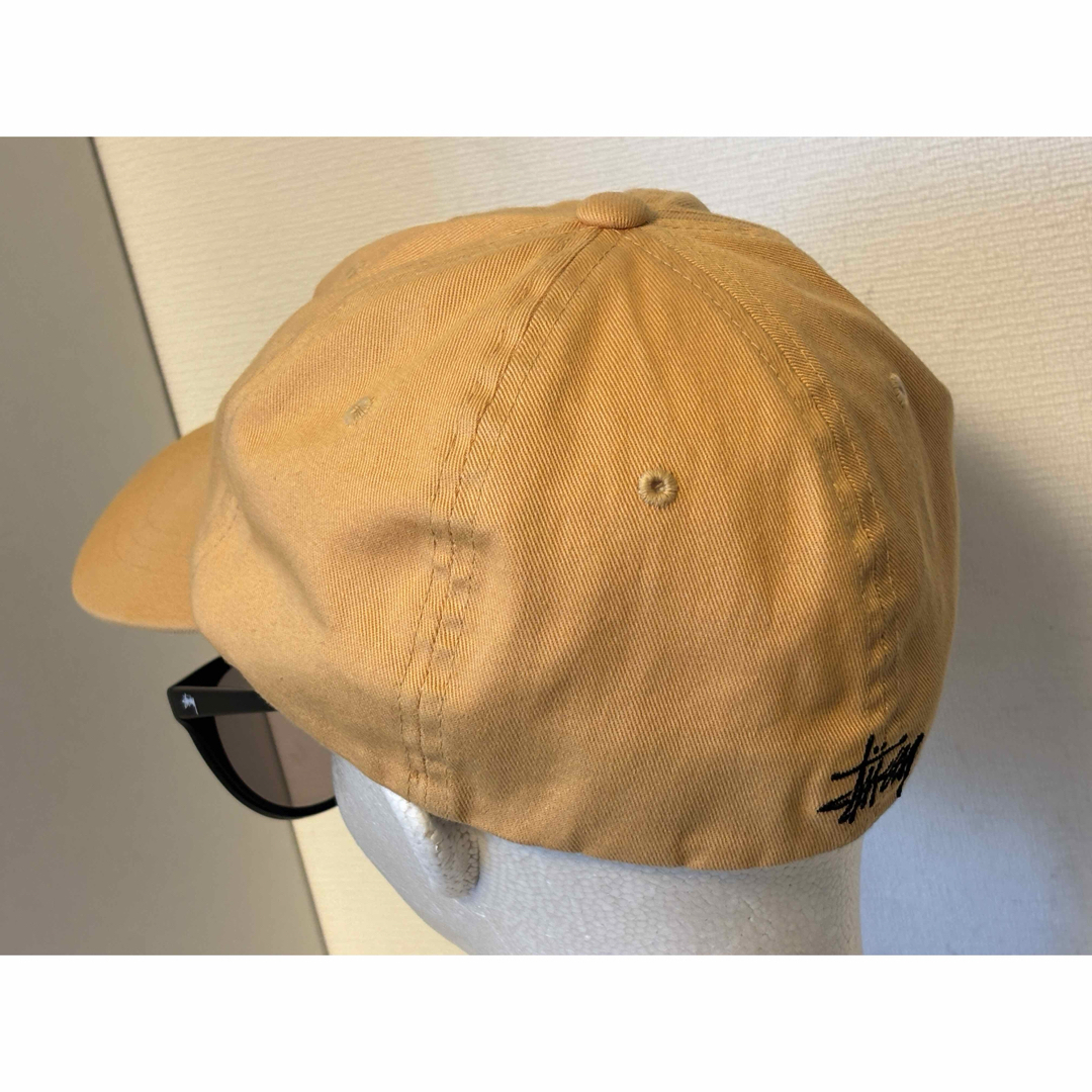 STUSSY - Stussy/キャップ/シャドーマン/帽子/イエロー/ビンテージ