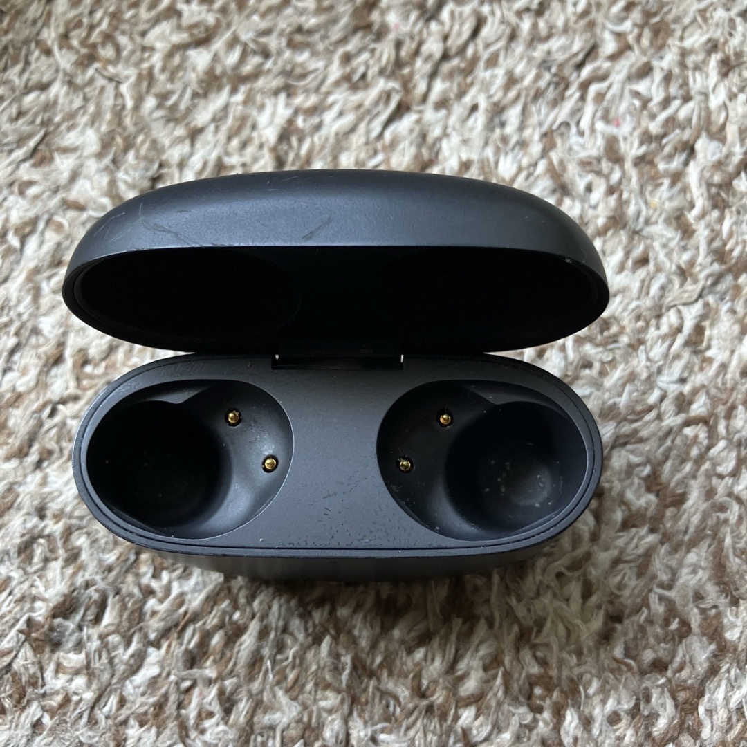 SONY - SONYワイヤレスイヤホン ブラック SONY 5V 330mAh充電ケース