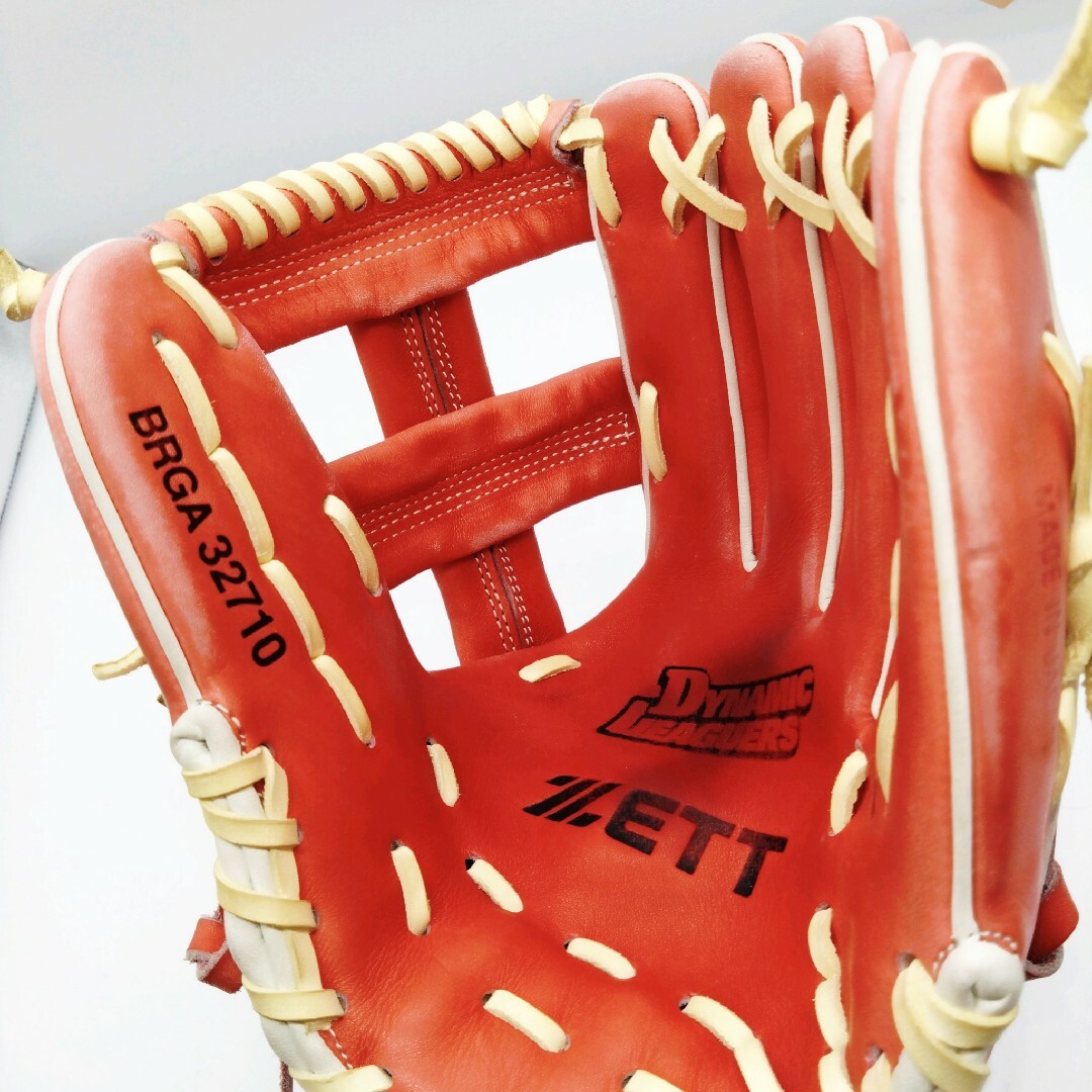 ZETT - 美品 ZETT プロモデル 軟式用グローブ BRGA 32710 木村拓也