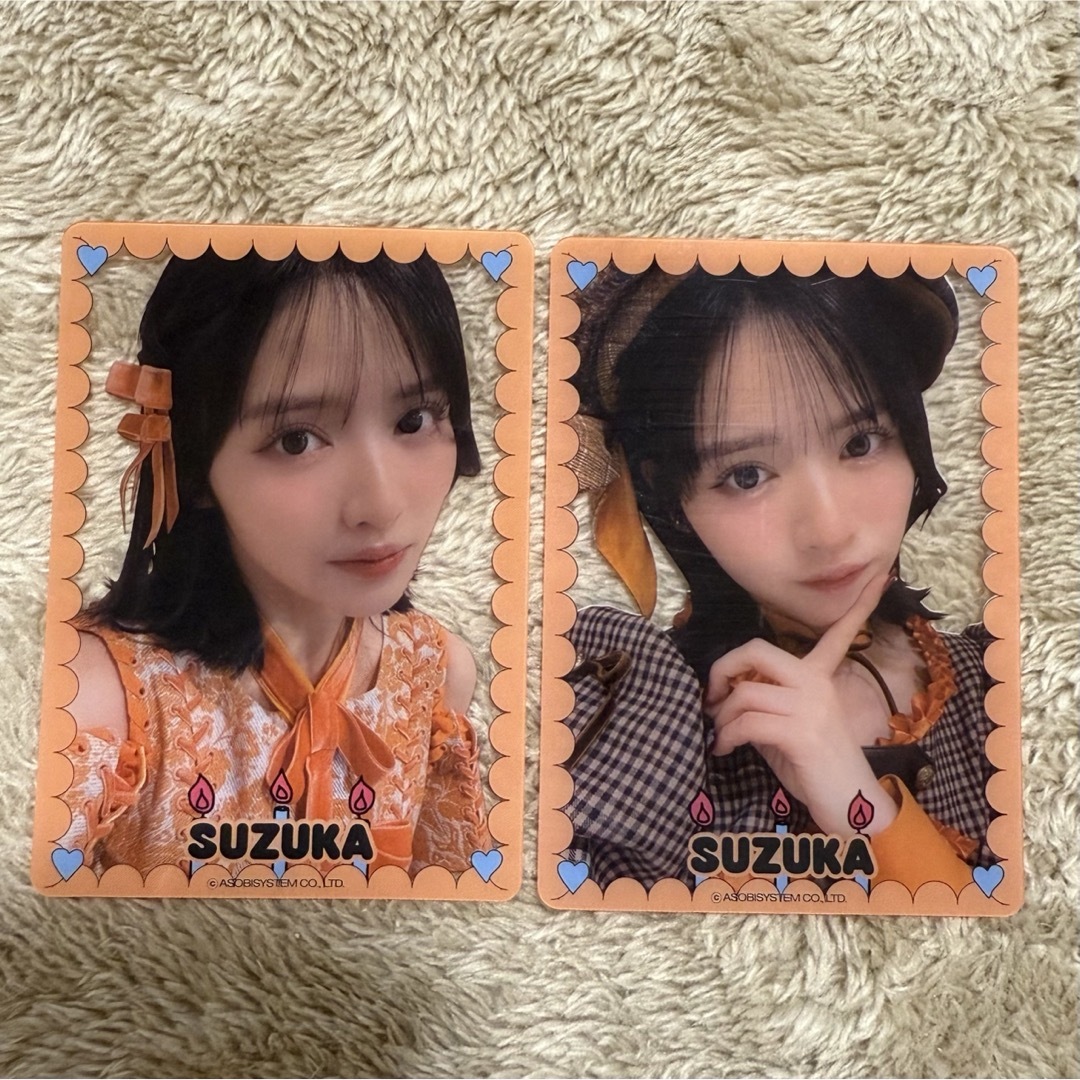 鎮西寿々歌 FRUITS ZIPPER クリアトレカ さん ツアー トレカの通販 by