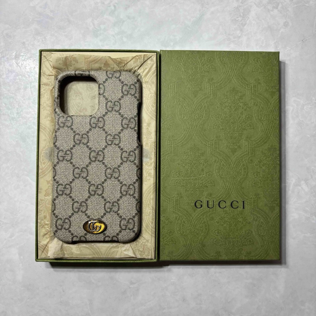 GUCCI - 新品 グッチ GG オフィディア iPhone13 Pro MAX ケースの通販
