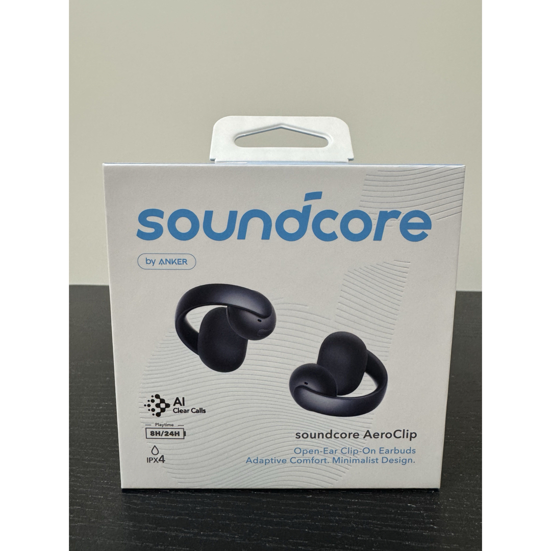 soundcore - 【新品未開封】Anker Soundcore Aero Clip ブラックの通販