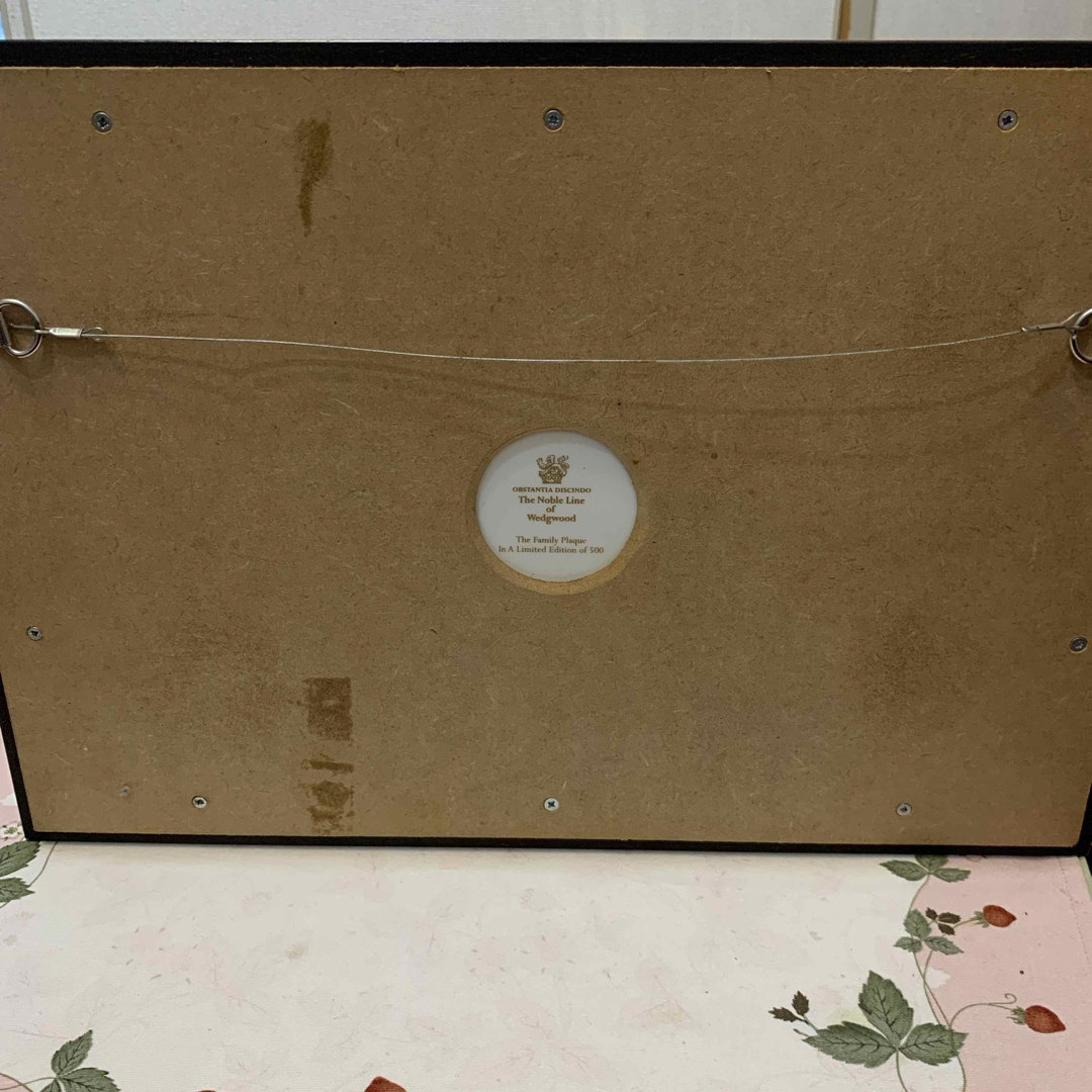 WEDGWOOD - 希少 ウェッジウッド ノーブルライン 陶板 ファミリー