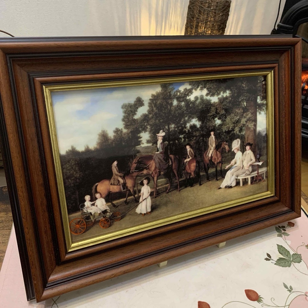 WEDGWOOD - 希少 ウェッジウッド ノーブルライン 陶板 ファミリー