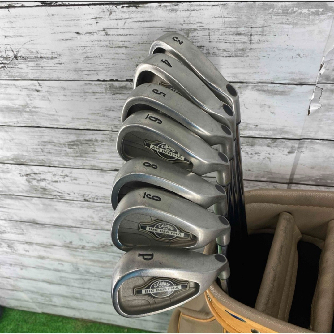 アイアン》 キャロウェイ X-12 （3番のみプロシリーズ） 3〜9番 6本の