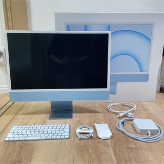 Mac (Apple)（デスクトップ型PC ・ ブルー・ネイビー/青色系）のフリマ