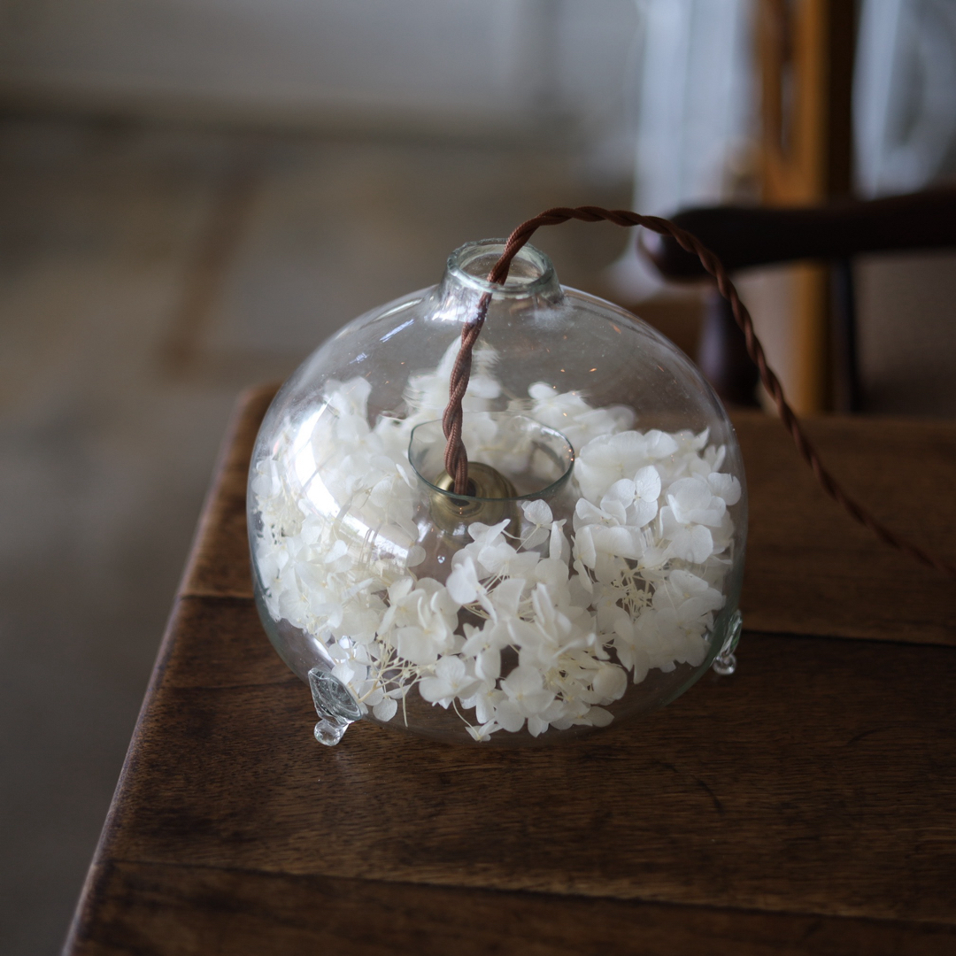 アンティークフラワーペンダントランプ【自製】Cの通販 by ゆめよみ 's