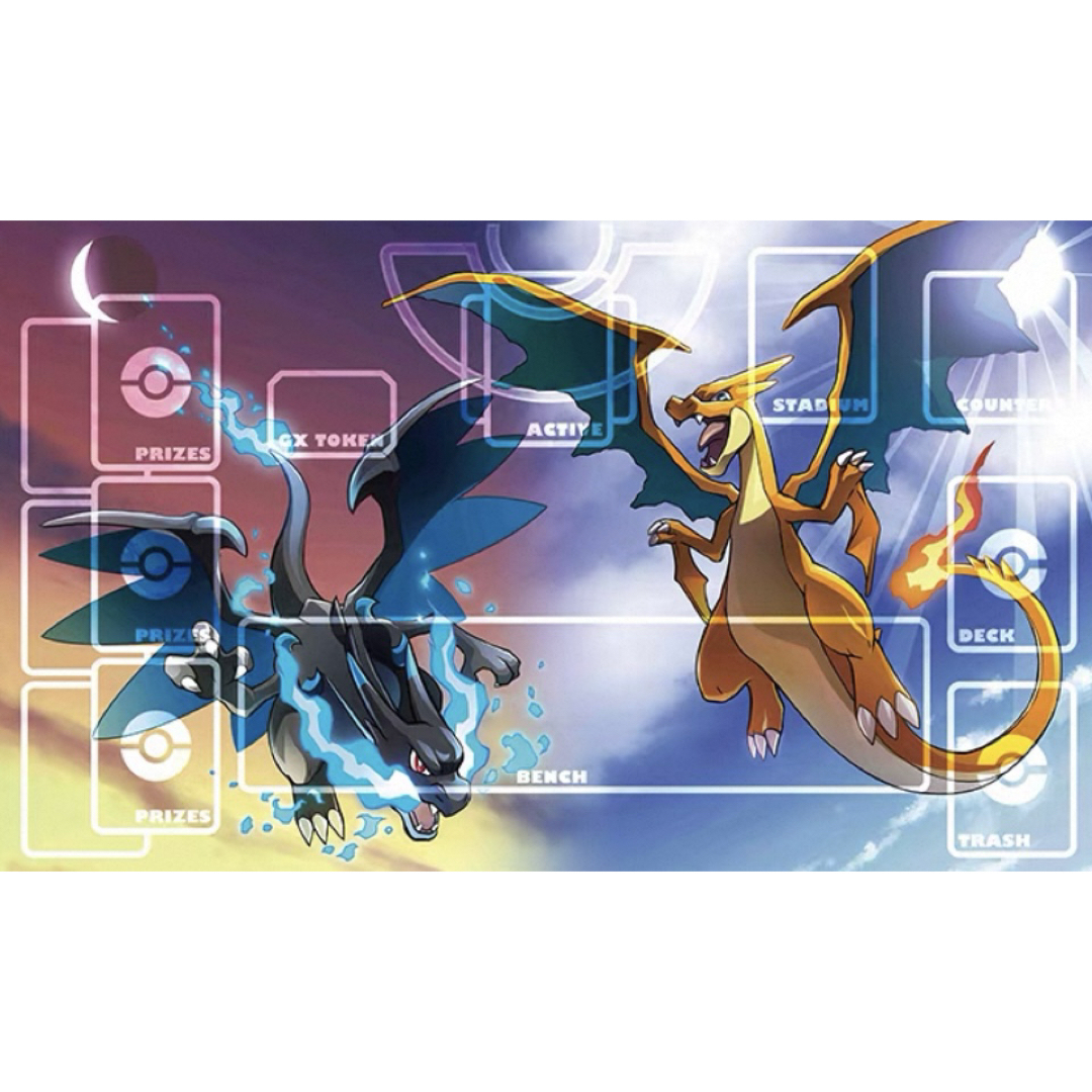 ポケモン - ポケモンカードゲーム ラバープレイマット メガリザードン