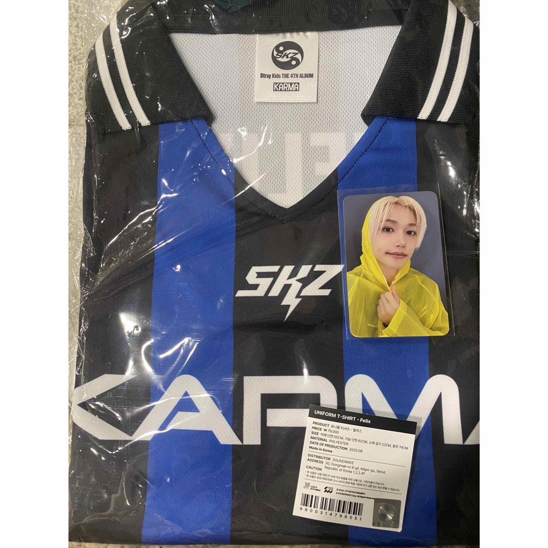 straykids KARMA Stray Kids ポップアップ ユニフォーム KARMA トレカ