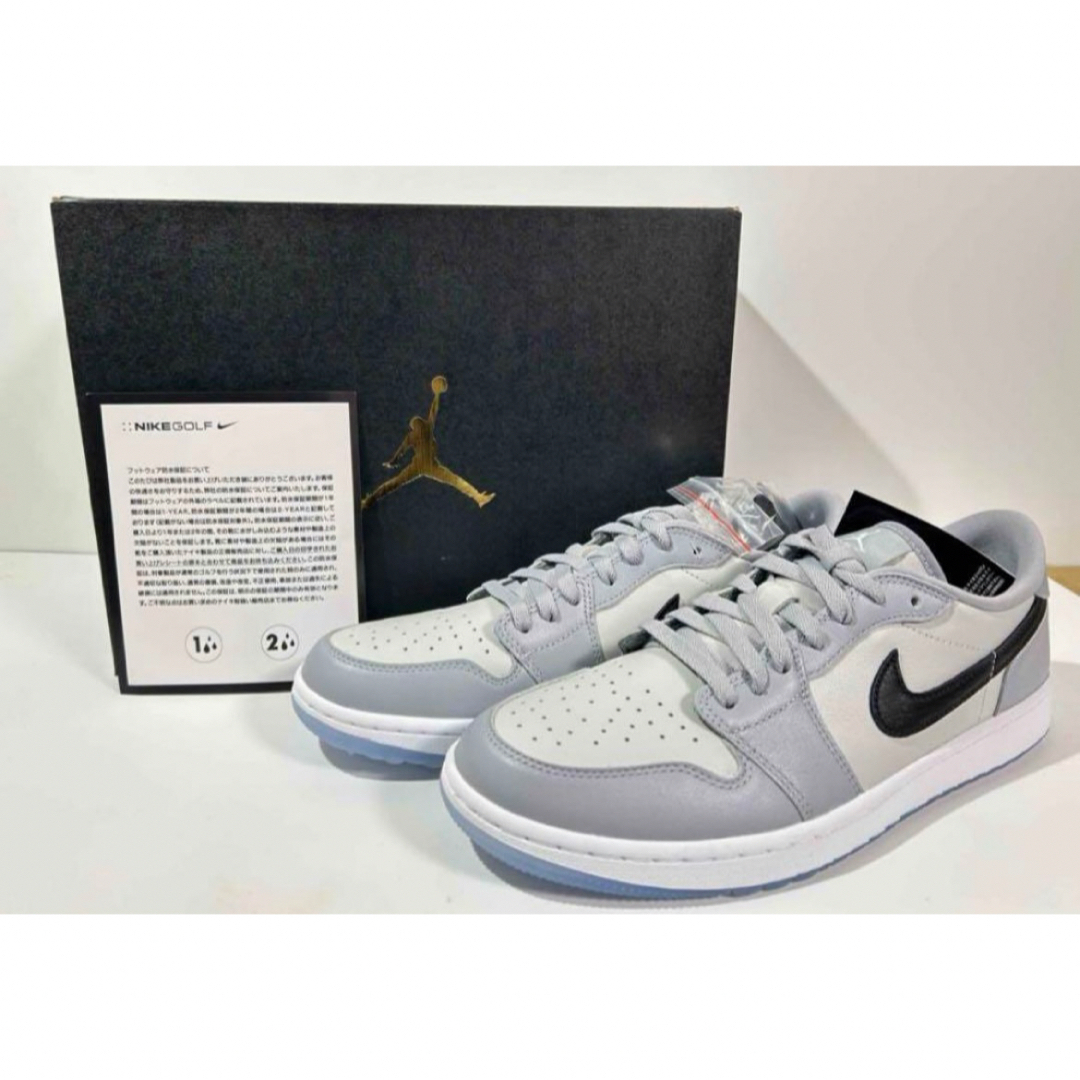 NIKE - 【新品】M24/W24.5cm Nike エアジョーダン1 G ウルフグレーの