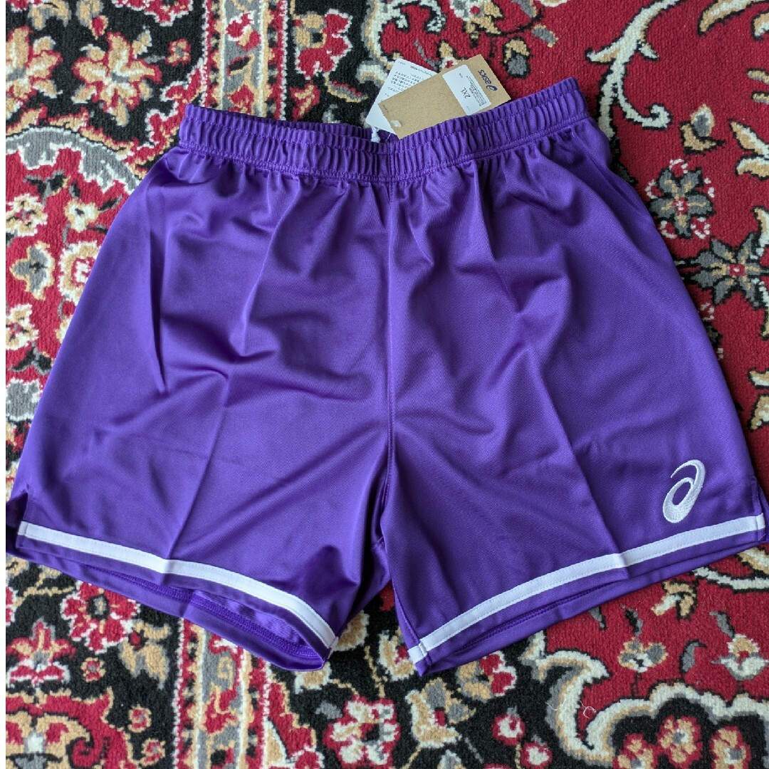asics - ☆人気パープル ASICS アシックス バレーボール ゲームパンツ