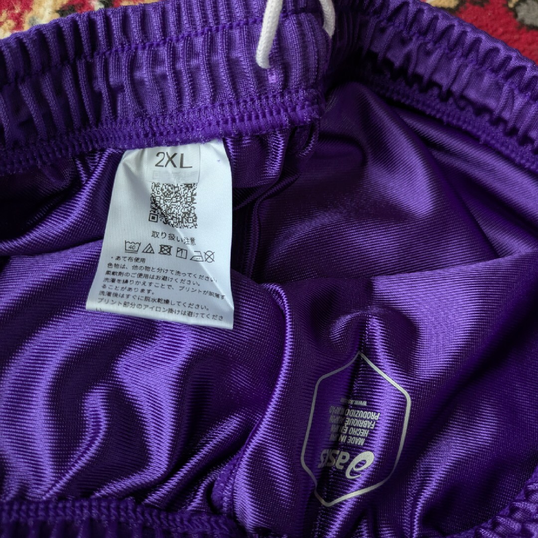 asics - ☆人気パープル ASICS アシックス バレーボール ゲームパンツ