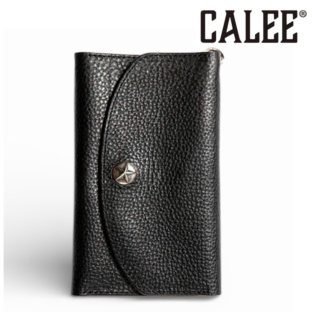 CALEE - CALEE SMART PHONE CASE レザー 携帯ケース 手帳型 の通販 by